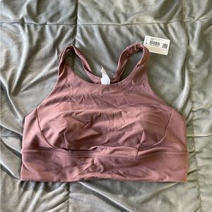 Lululemon Wunder Train Longline Bra - Twilight Rose